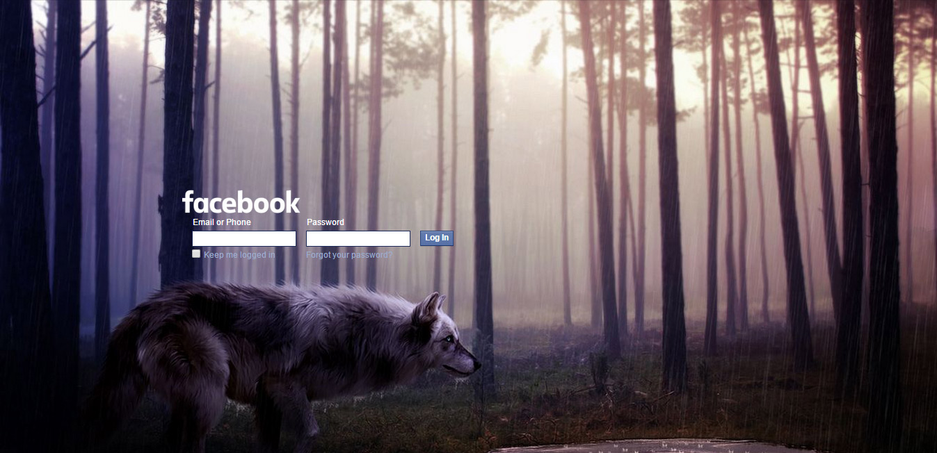 Facebook Wolf Style