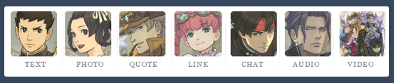 DGS Tumblr Menu Icons