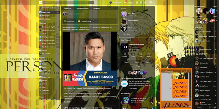 Persona 4 Facebook Theme (Bermix)