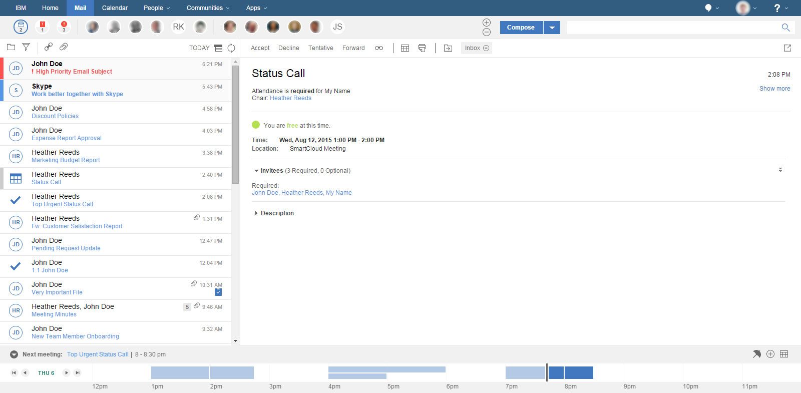 IBM Verse - Better Inbox