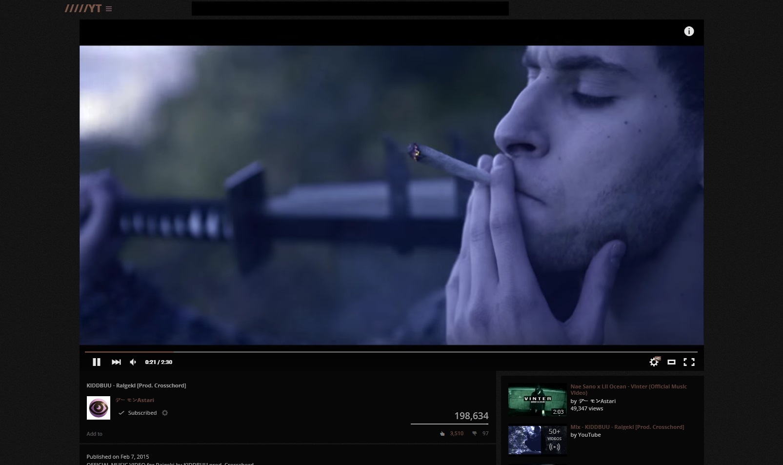 Youtube dark^2