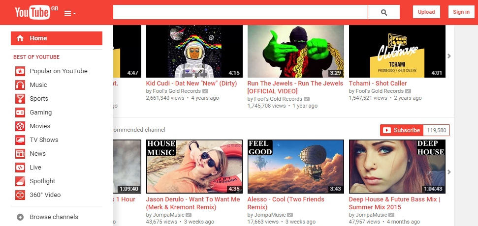 Material Youtube Theme [Choose your own colour!]