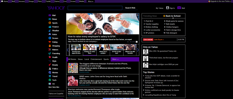 Yahoo! Dark Night