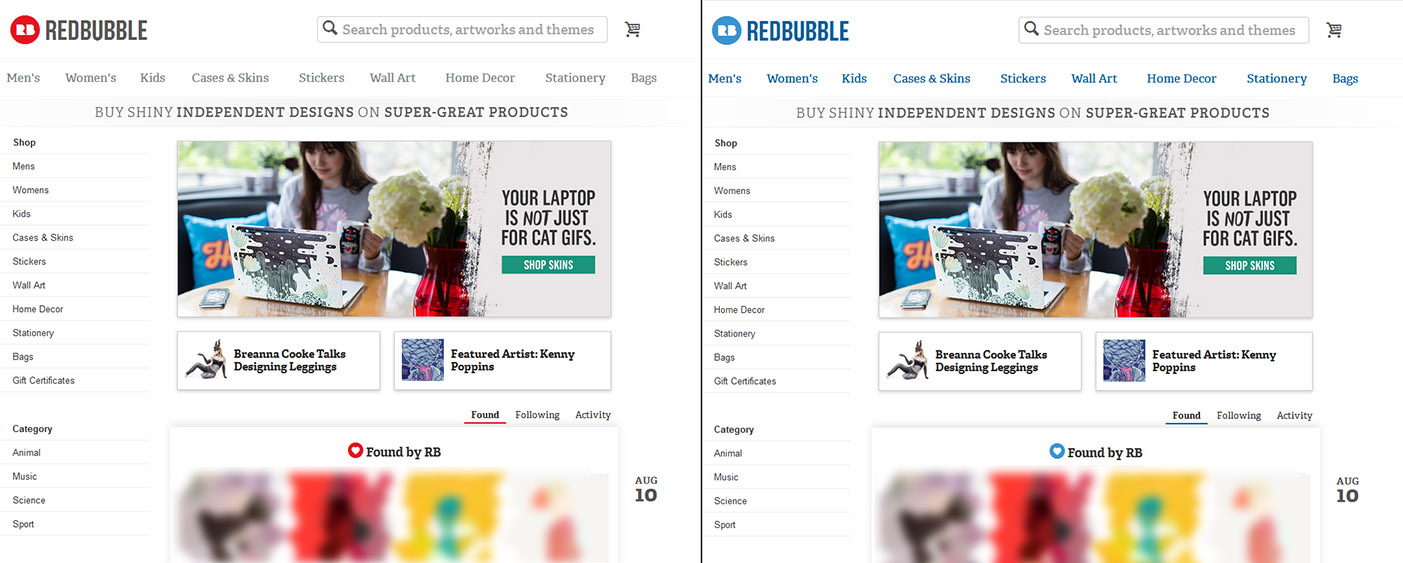 BlueBubble for RedBubble