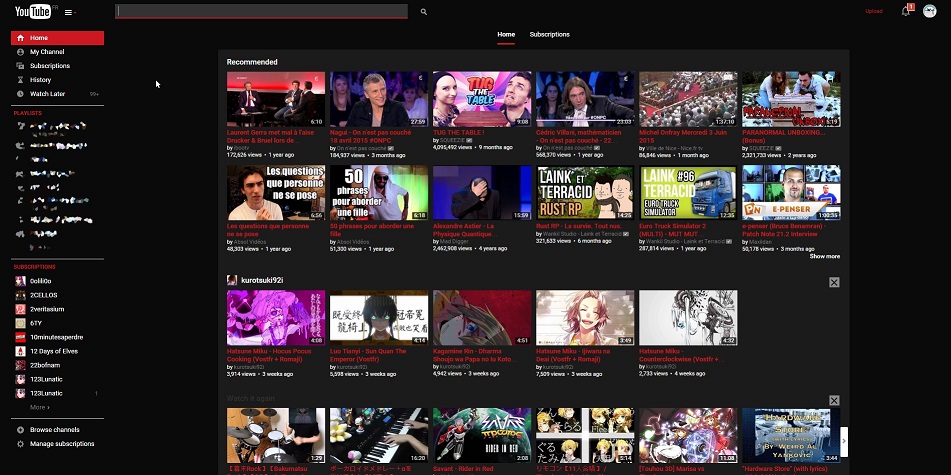 Redlight for YouTube