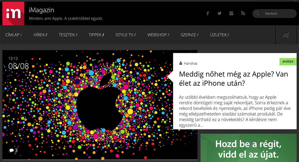 iMagazin Dark Theme