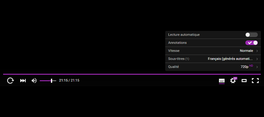 Youtube Player Color