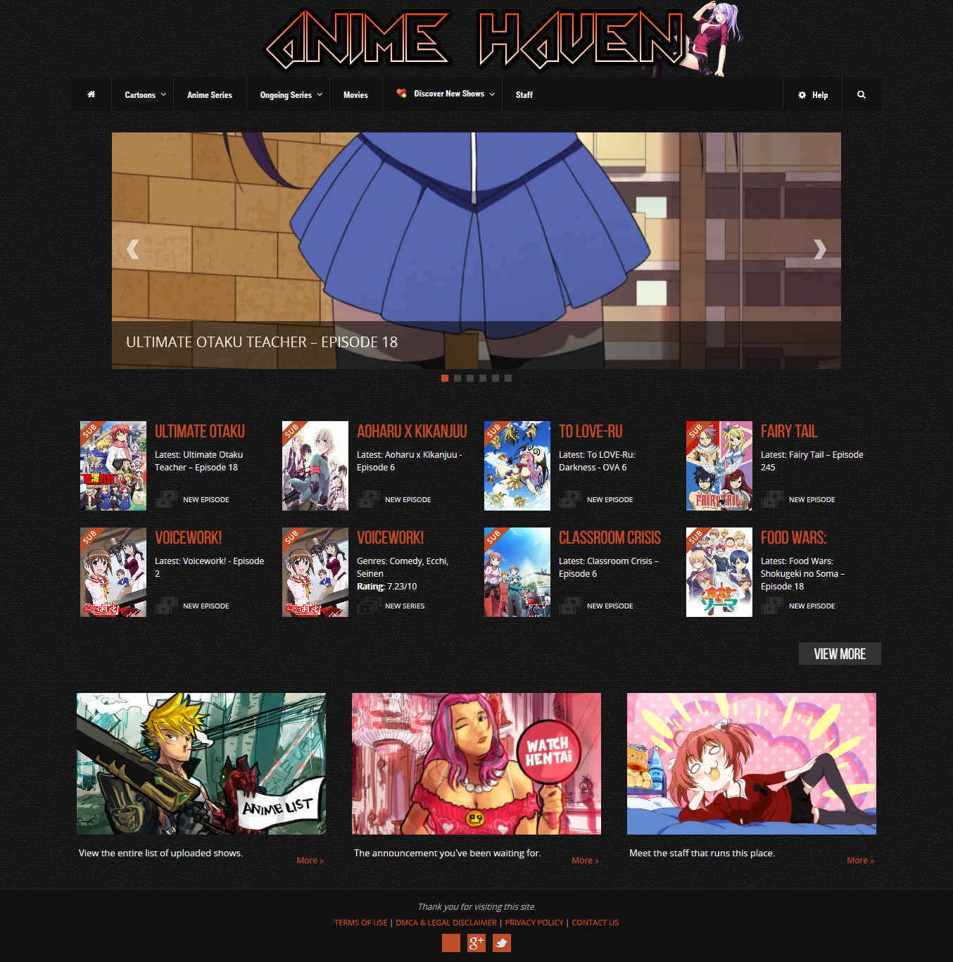 Anime Haven - Simply Dark v1.6