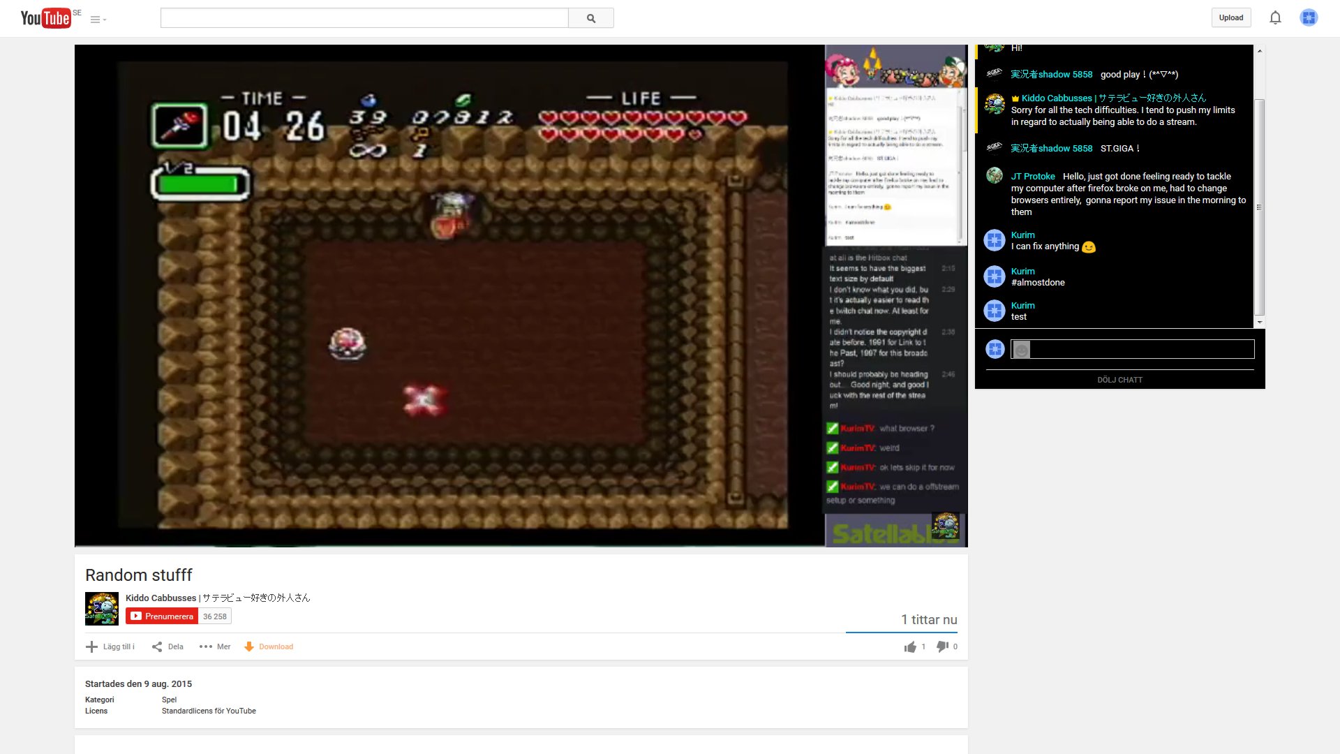 YouTube - Dark Chat
