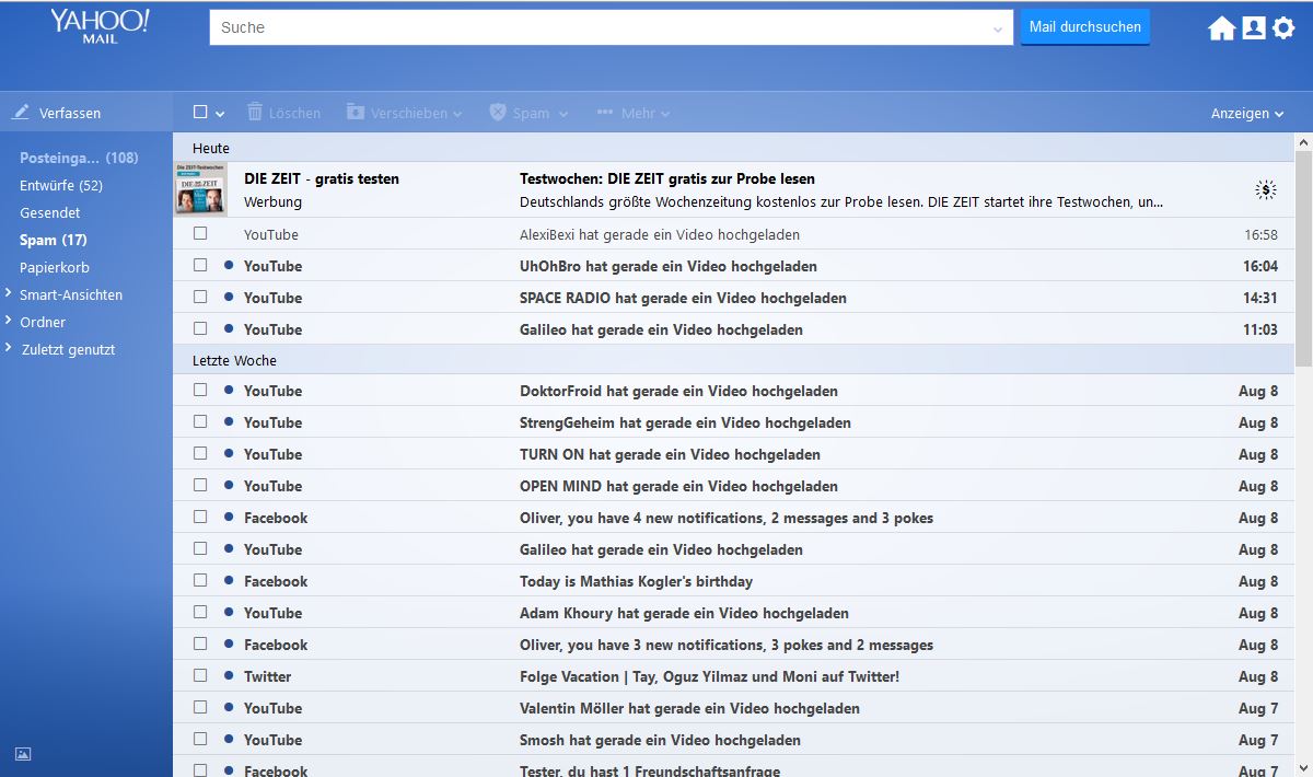 clean Yahoo + no Ads (for BASIC & NEW Layout)