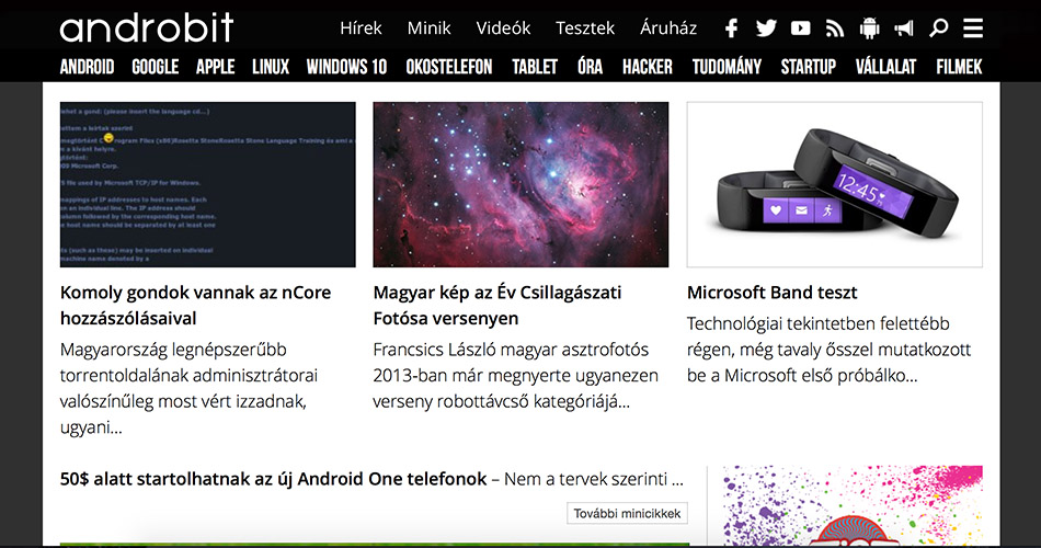 Androbit Dark Theme