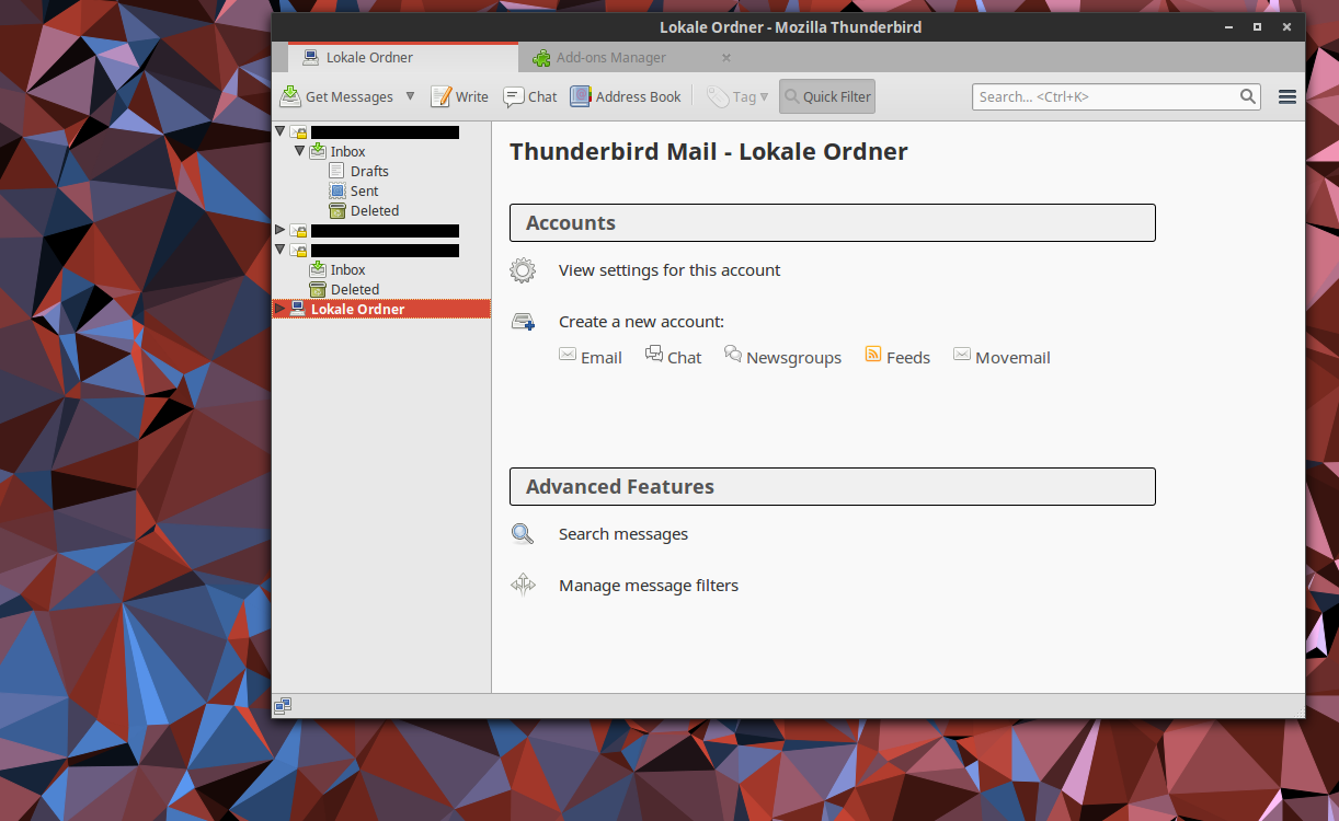Numix Tabs for Thunderbird 15+