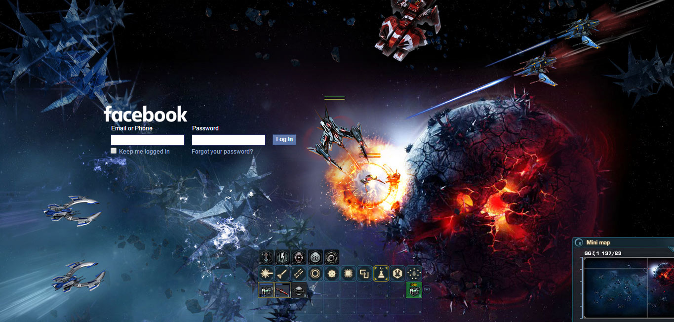 Facebook DarkOrbit Style