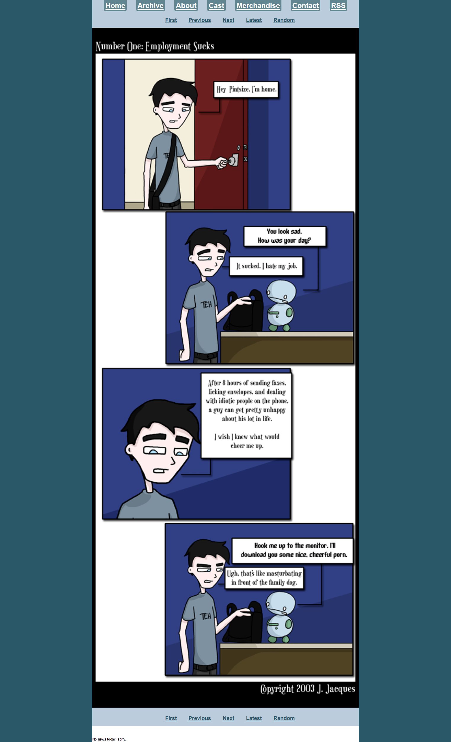 Questionable Content: Simplified