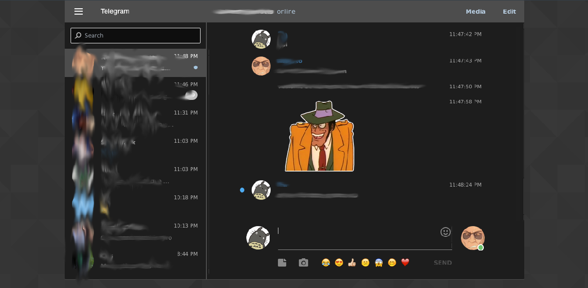 Nightly Telegram