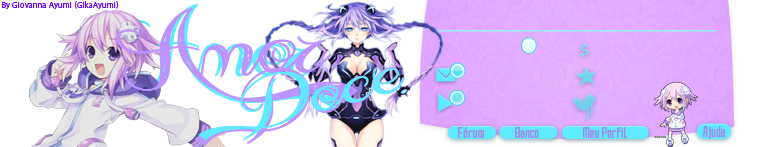 Amor doce Choujigen Game Neptune Purple Heart