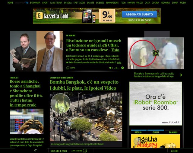 Corriere della sera [Dark-green]