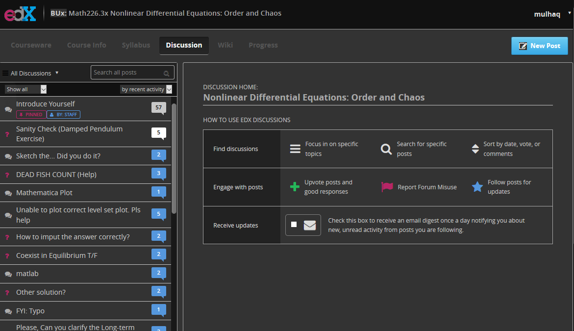 edX Dark