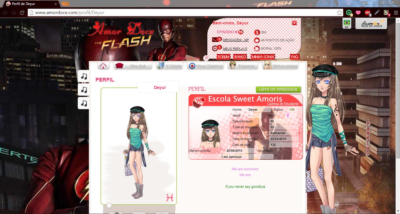 Theme para Amor Doce BR - The Flash
