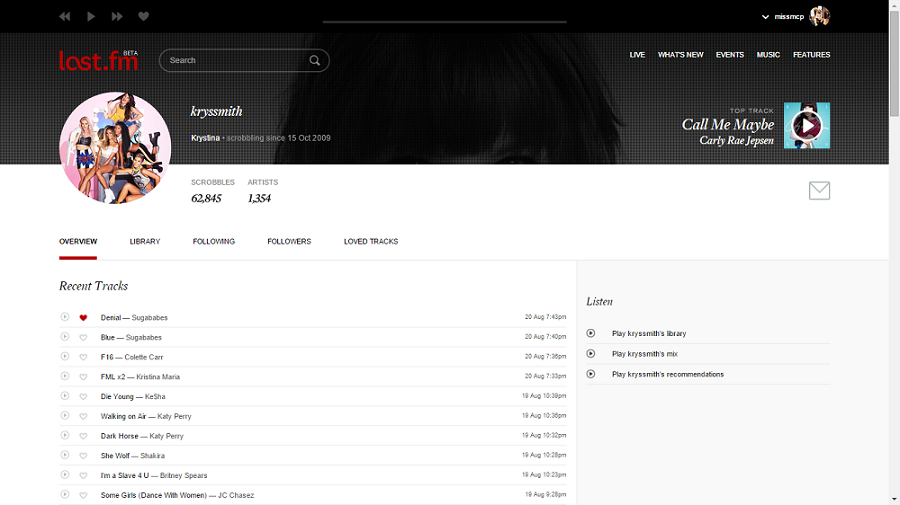 Prettify Last.FM