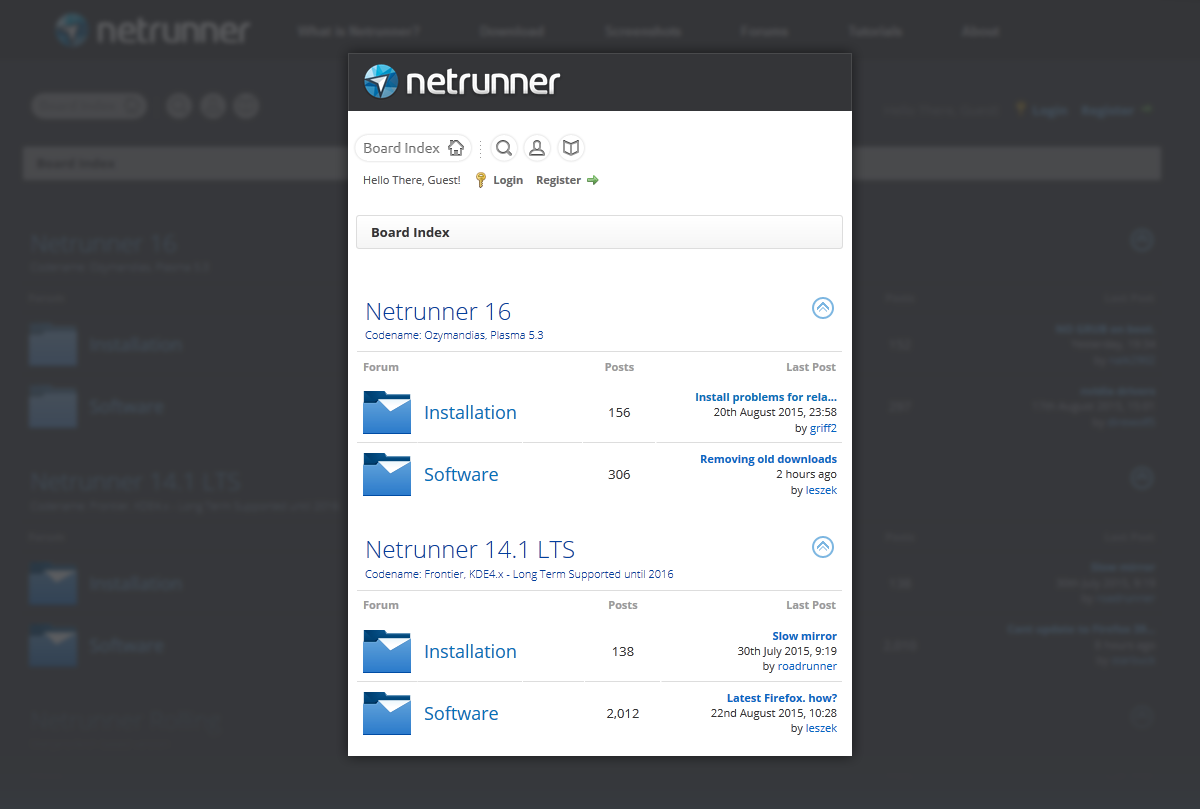 Netrunner Forum - Responsive