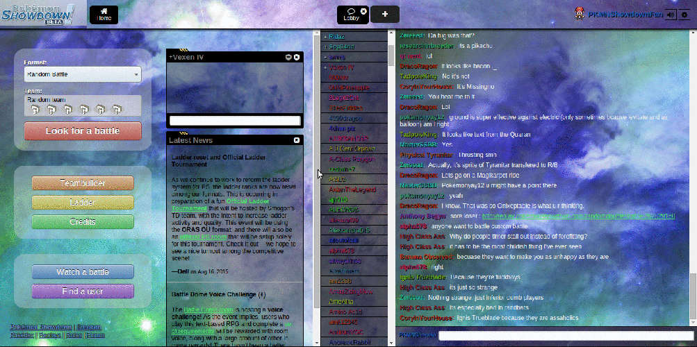 DDS Edit - Pokemon Showdown Layout