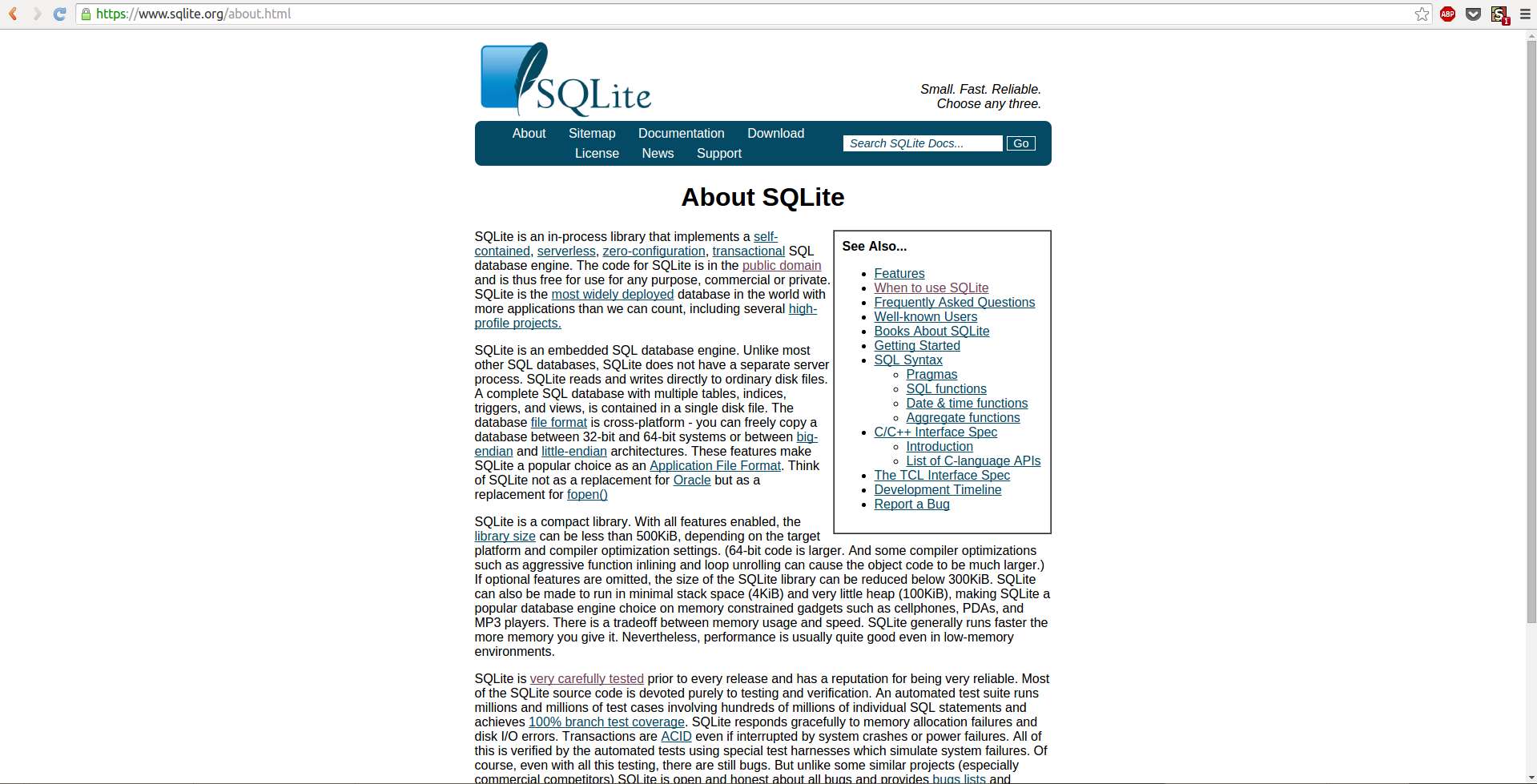 Readable Column - SQLite