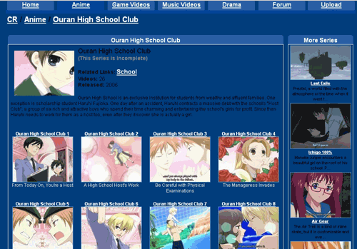 CrunchyRoll V. Shades of Blue