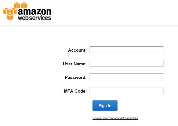 AWS No MFA Code
