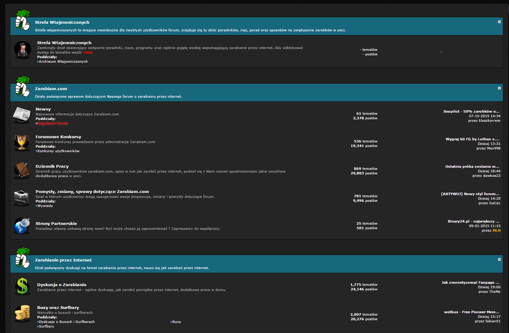 Zarabiam.com - new style by daniel42na - FIX