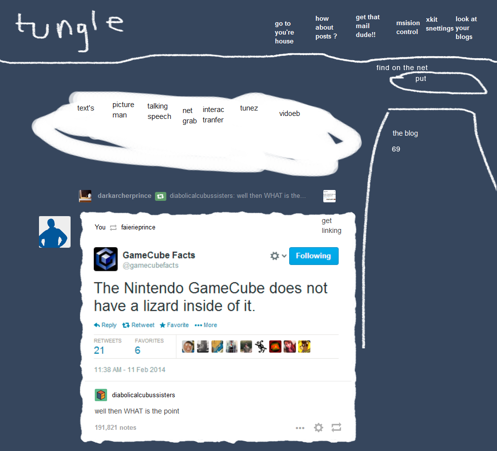 tungle Tumblr theme