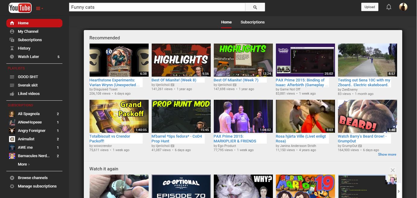 YouTube Darkify