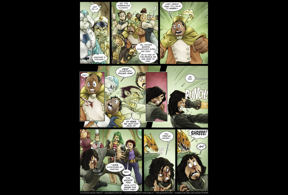 Girl Genius - Clean centered