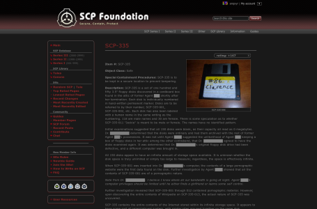 SCP Wiki Night Mode