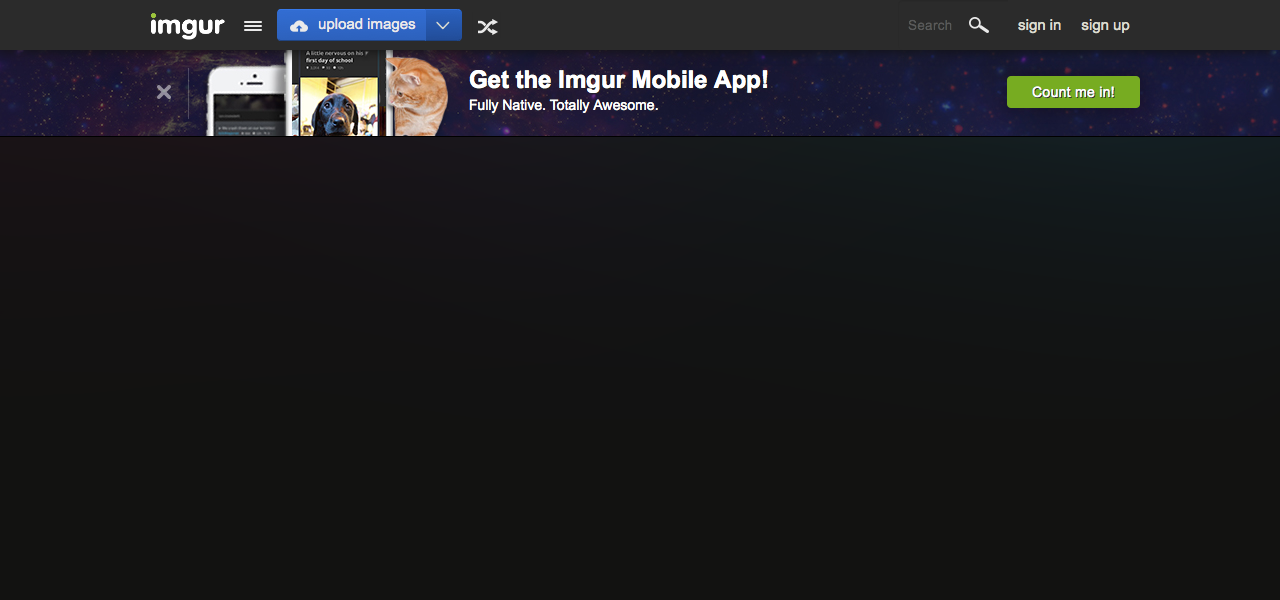 Hide Imgur Community