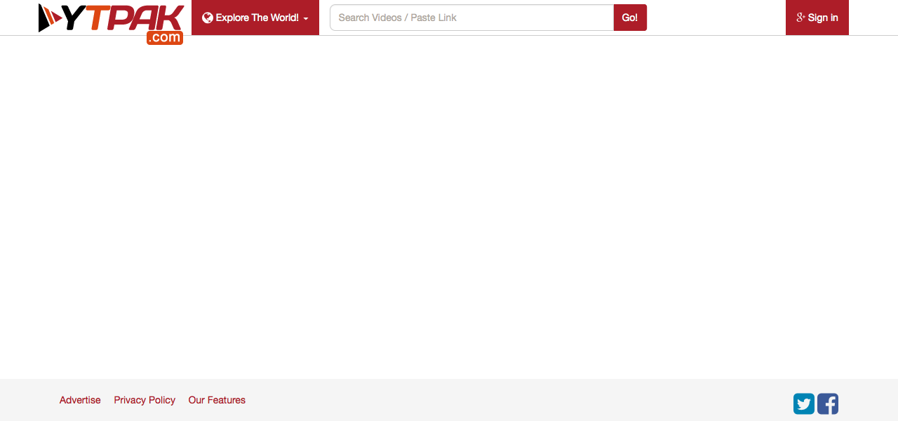 Hide Recommended videos from YTPak.com home page