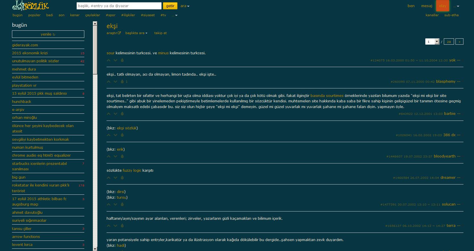 eksi sozluk solarized theme