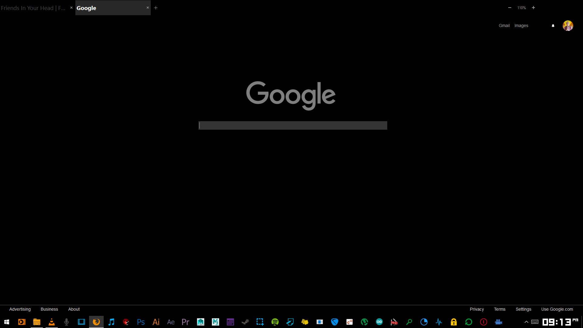 Super Flat Black Google