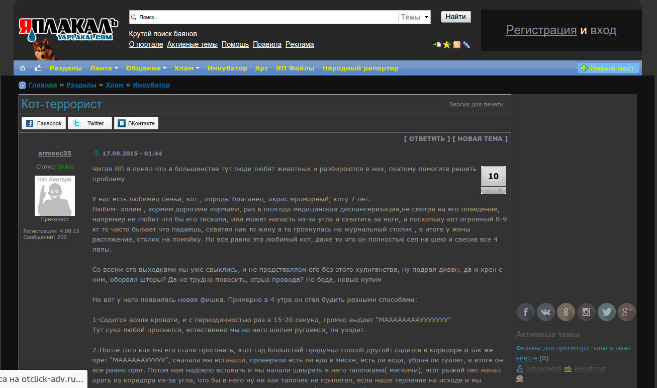 ЯПлакал Night (yaplakal)