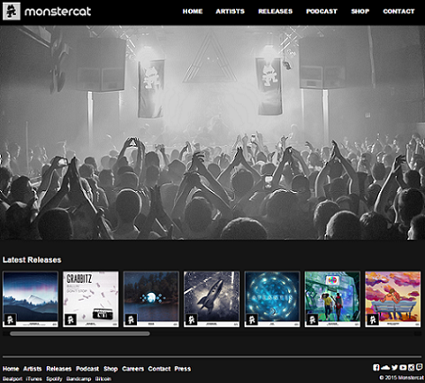 Monstercat Dark Theme