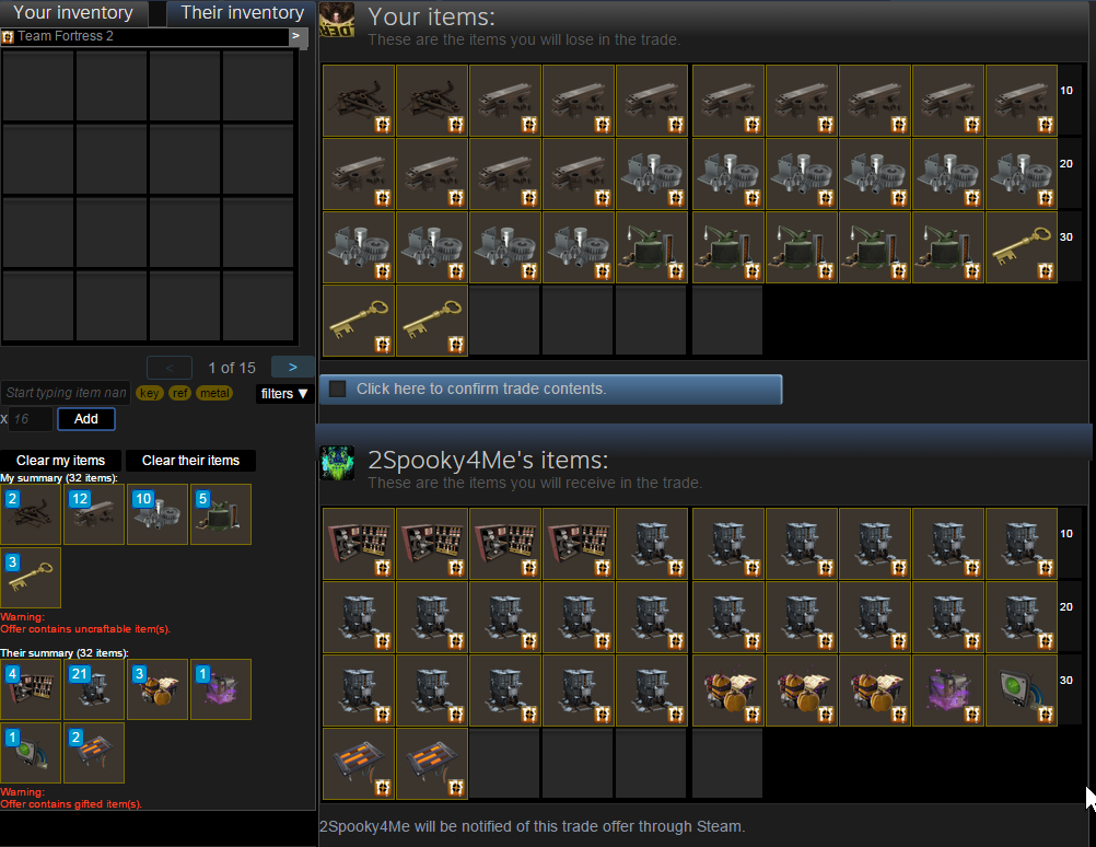 steam wide trades and offers