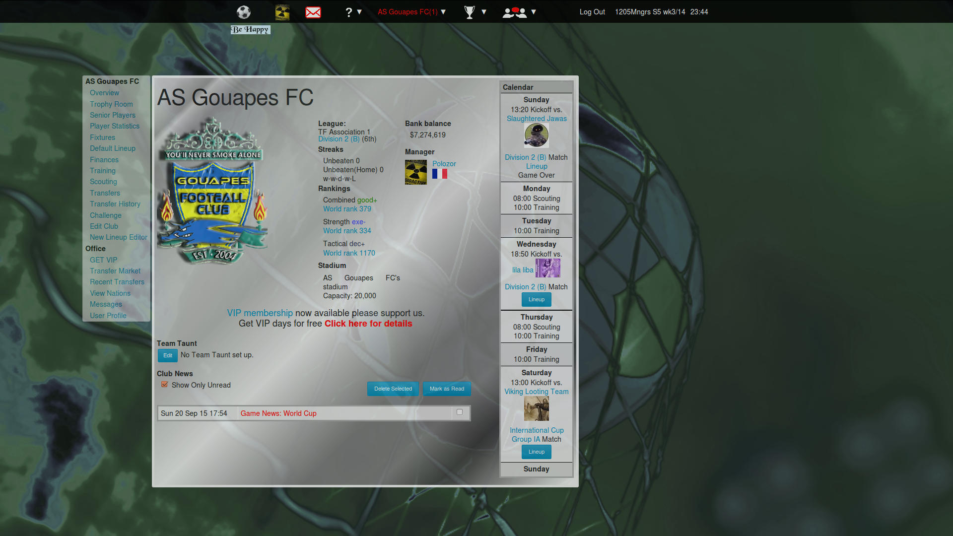 Tactical Football by  Polozor