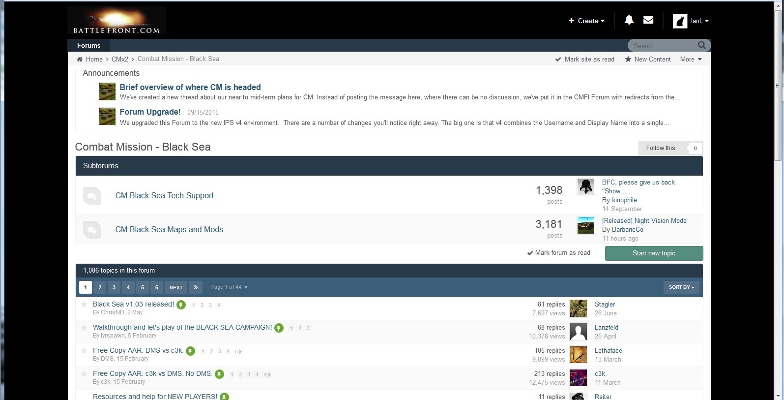 Compact BattleFront Forum (ipboard)