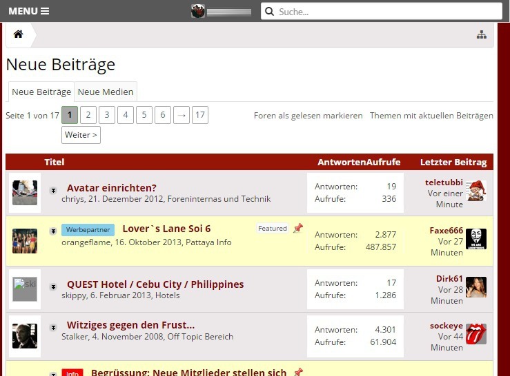 pattayaforum.net im Stil von thailand-asienforum