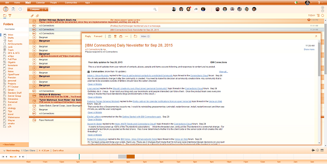IBM Verse - #tamu - Sunset - Widescreen