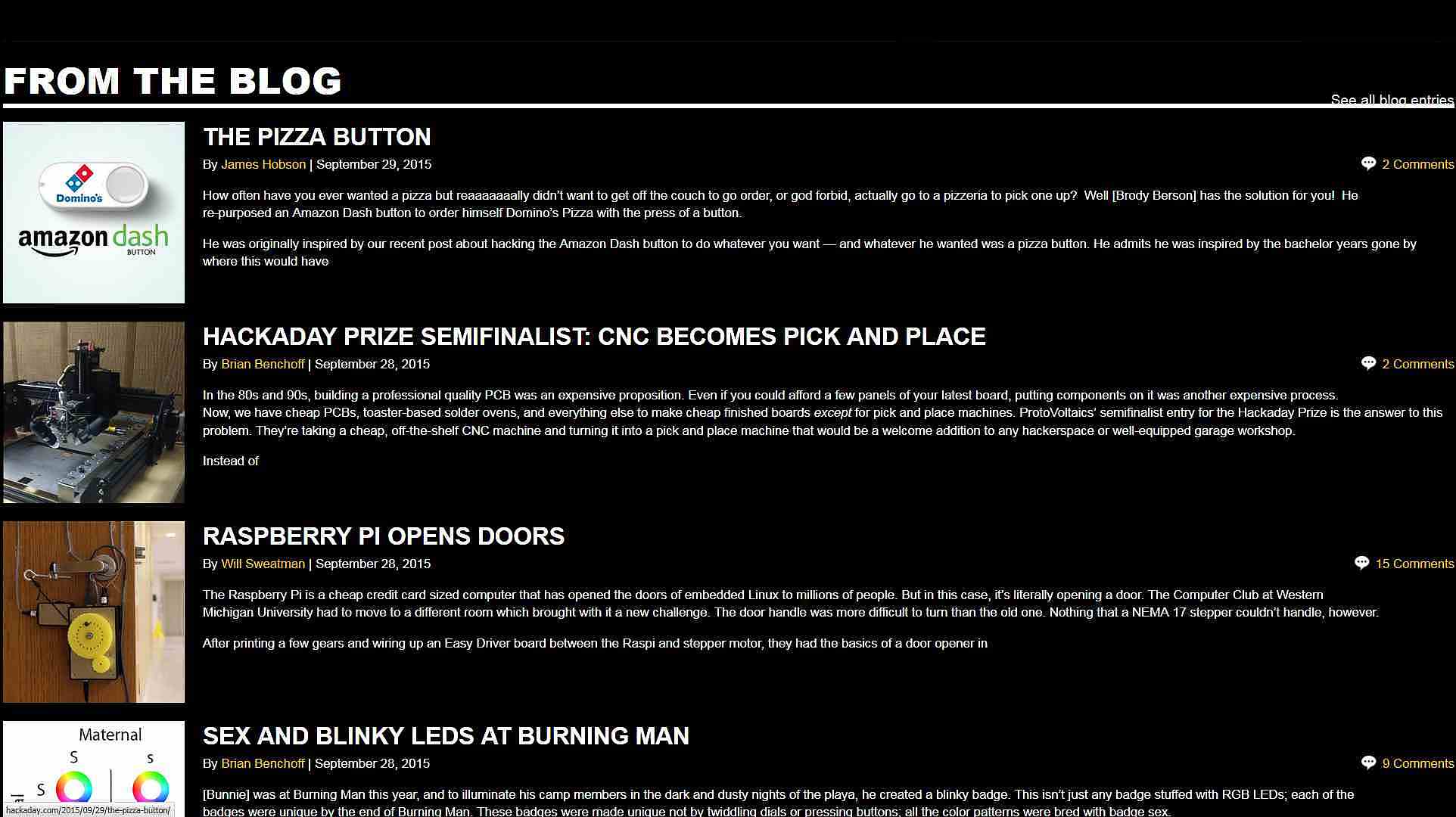 Hackaday max width