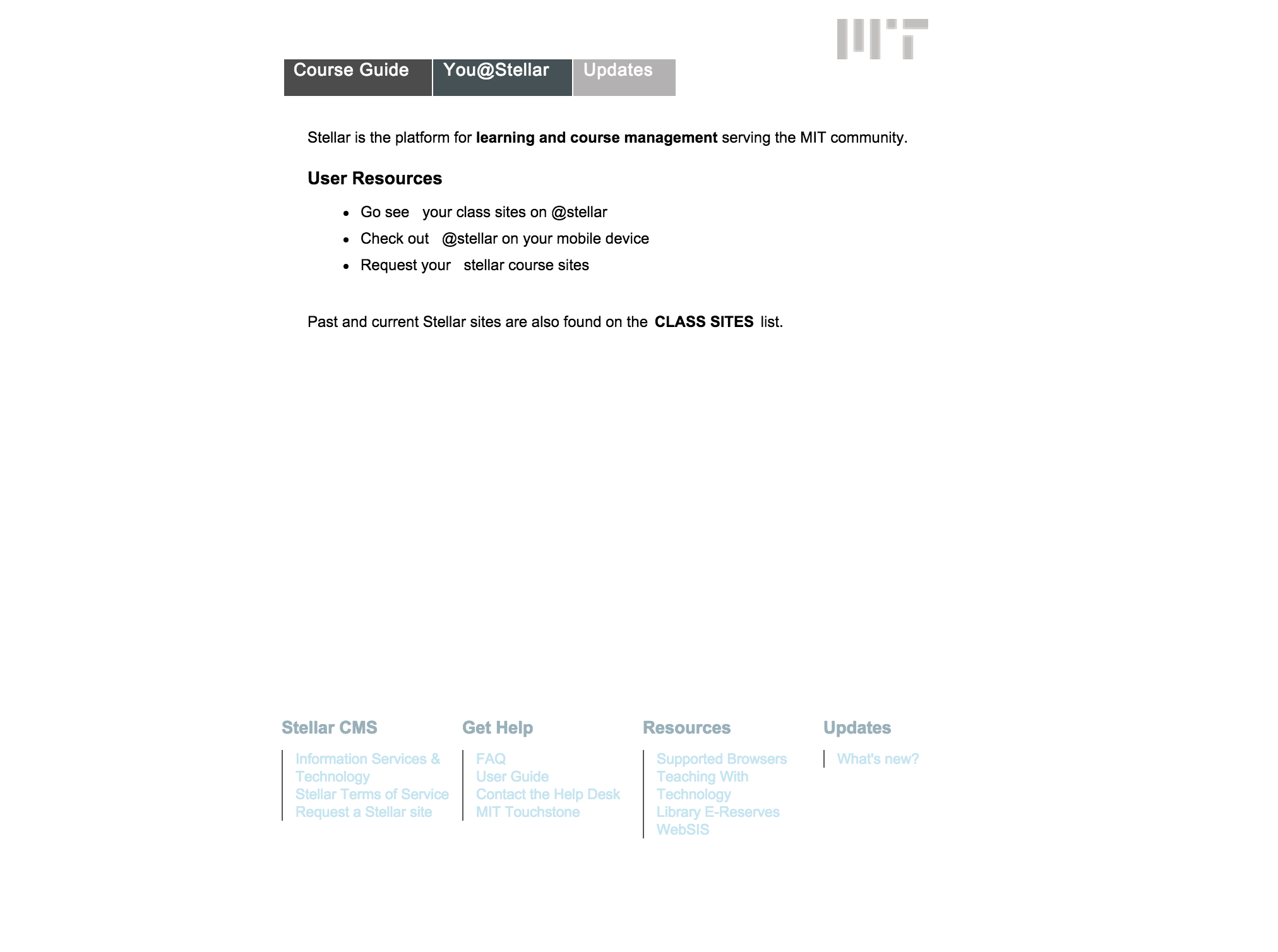 MIT Stellar - Simple Theme