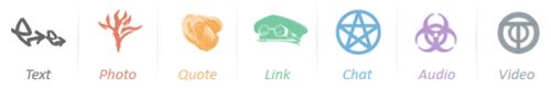 Tumblr - Dashboard Bar - The Tribe