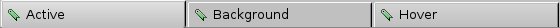 Highlighted tabs for SeaMonkey