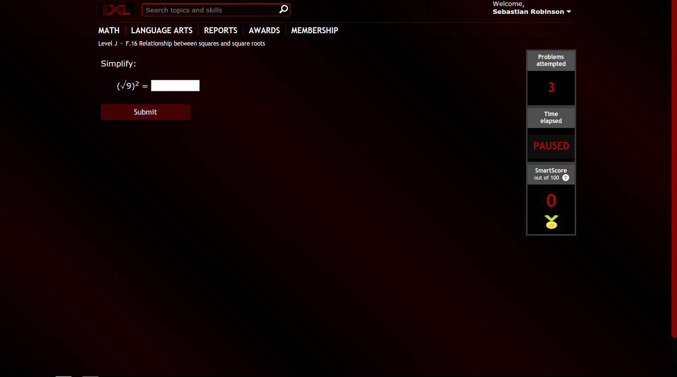 ixl - Black & Red theme by alpha-delta